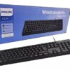 Teclado Alámbrico Philips K234 Negro